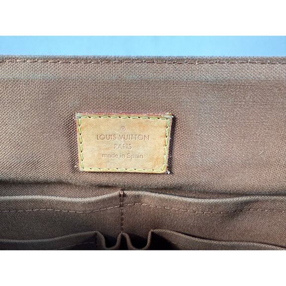 Louis Vuitton Macassar Messenger Crossbody Laptop Bag w/ Entrupy COA MSRP $1900 - Picture 9 of 11